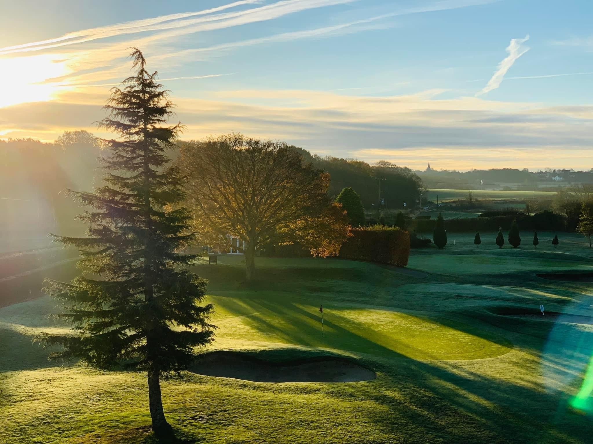Garforth Golf Club from higher view