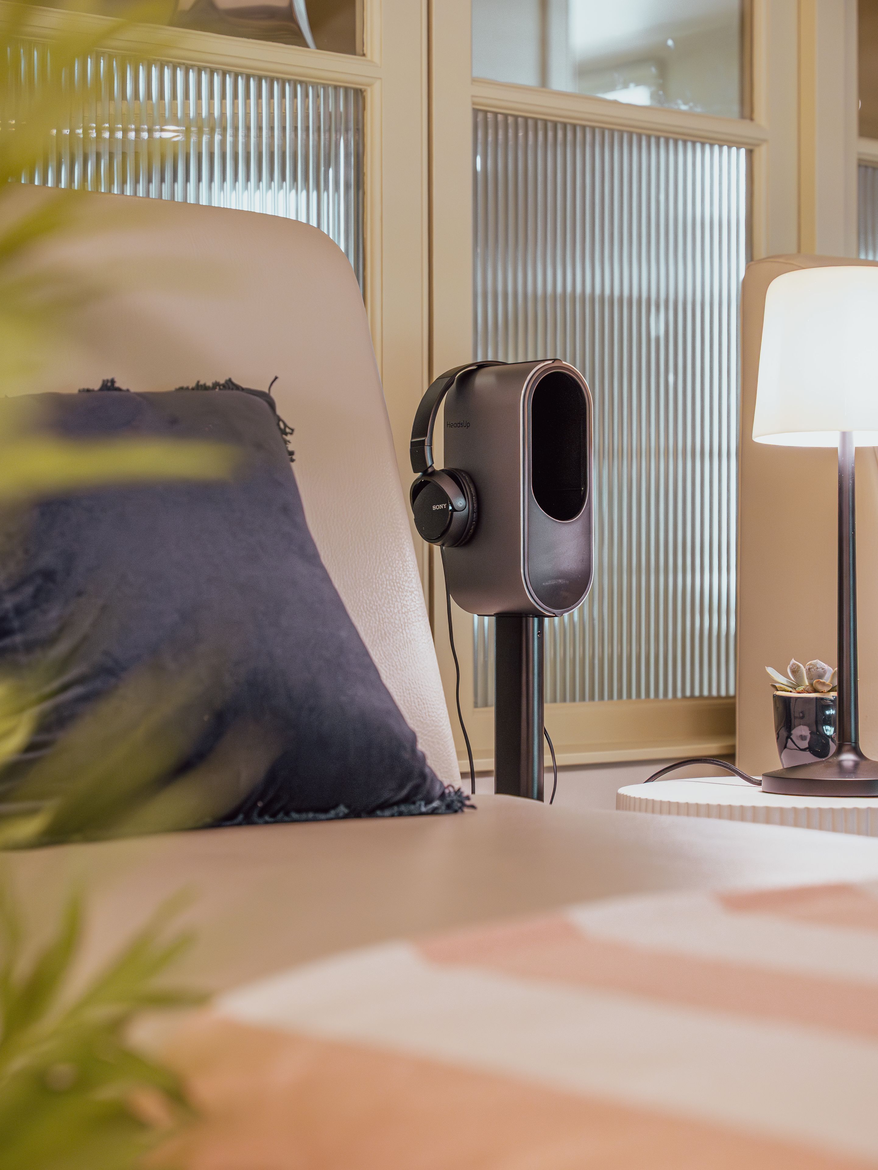 Spa lounge meditation headphones