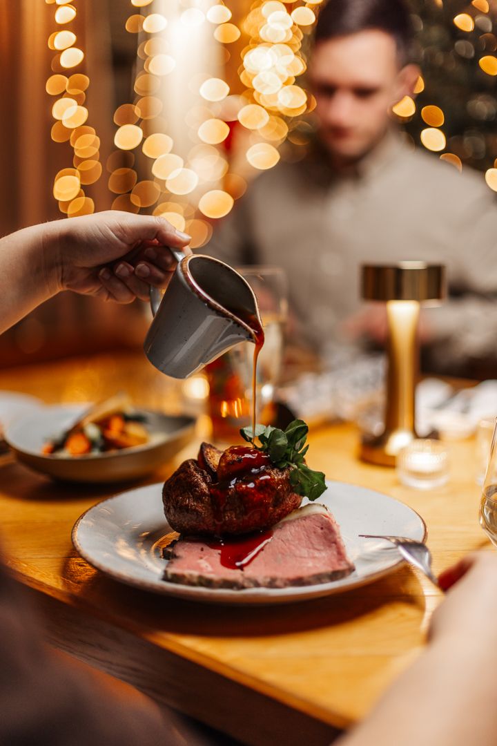 Roast beef dinner